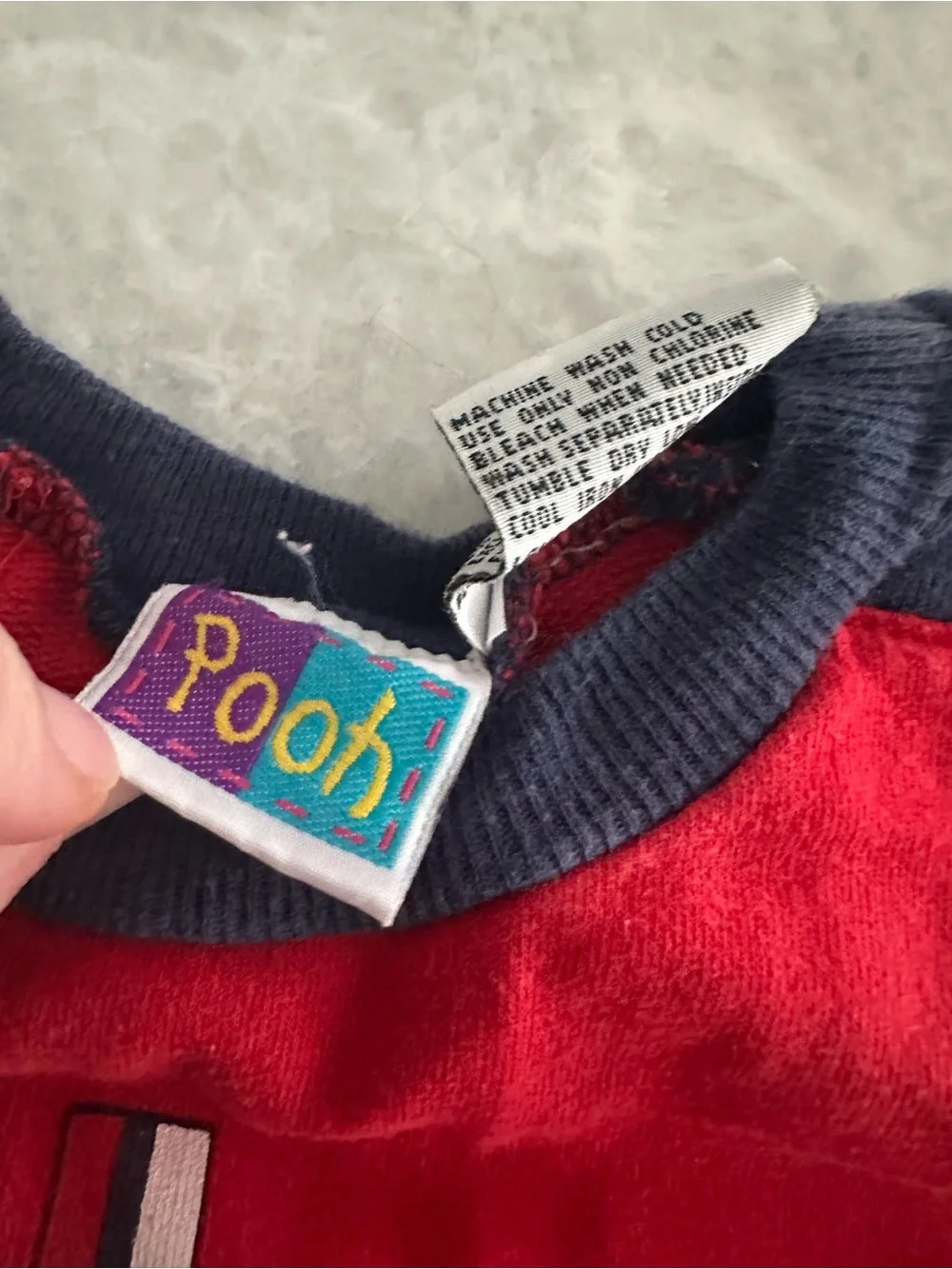 Vintage Pooh onesie 3/6 months